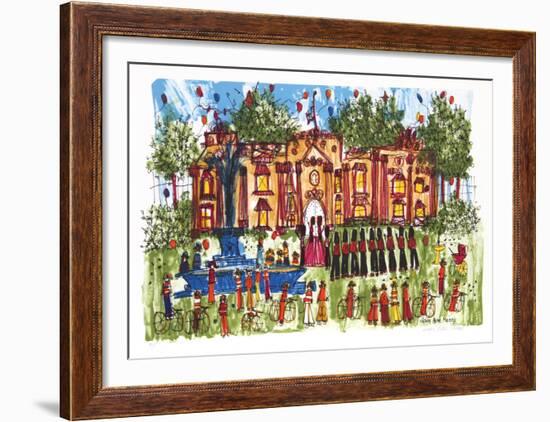 Changing of the Guard-Susan Pear Meisel-Framed Limited Edition