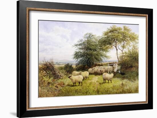 Changing Pastures-George Shalders-Framed Giclee Print