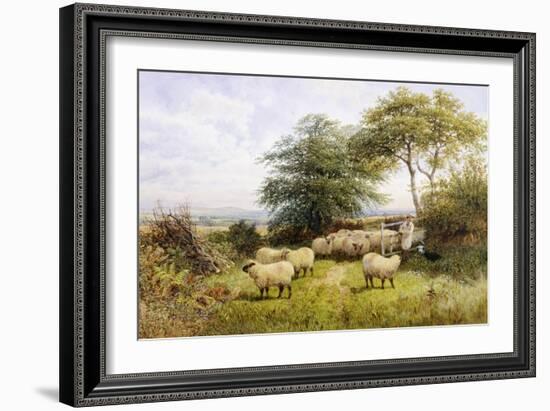 Changing Pastures-George Shalders-Framed Giclee Print