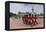 Changing the Guard at Buckingham Palace, New Guard Marching-Eleanor Scriven-Framed Premier Image Canvas