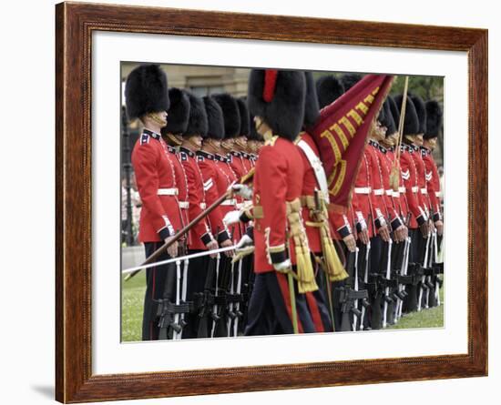 Changing the Guard Ceremony, Parliament Hill, Ottawa, Ontario, Canada, North America-De Mann Jean-Pierre-Framed Photographic Print