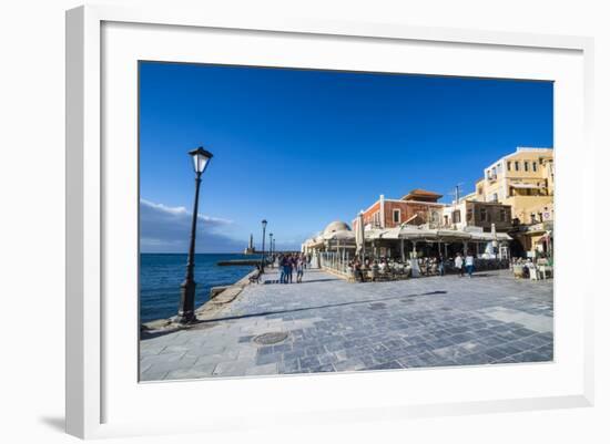 Chania, Crete, Greek Islands, Greece, Europe-Michael Runkel-Framed Photographic Print