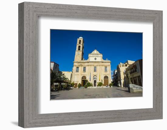 Chania, Crete, Greek Islands, Greece, Europe-Michael Runkel-Framed Photographic Print