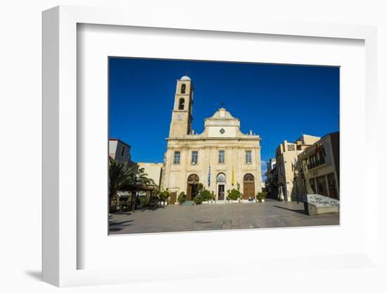 Chania, Crete, Greek Islands, Greece, Europe-Michael Runkel-Framed Photographic Print