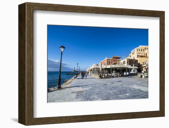 Chania, Crete, Greek Islands, Greece, Europe-Michael Runkel-Framed Photographic Print
