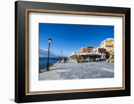 Chania, Crete, Greek Islands, Greece, Europe-Michael Runkel-Framed Photographic Print