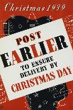 Post Early in Christmas Week, Monday, Tuesday, Wednesday-Chanley Studios-Framed Art Print