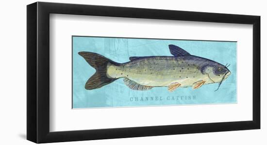 Channel Catfish-John W^ Golden-Framed Art Print