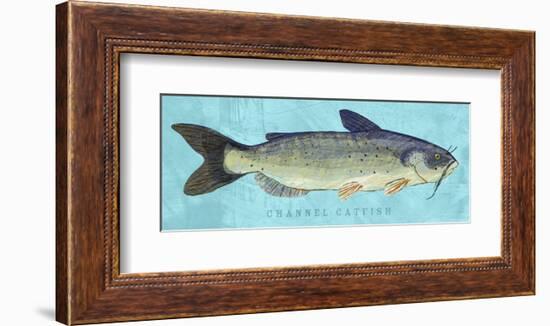 Channel Catfish-John W^ Golden-Framed Art Print