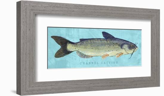Channel Catfish-John W^ Golden-Framed Art Print