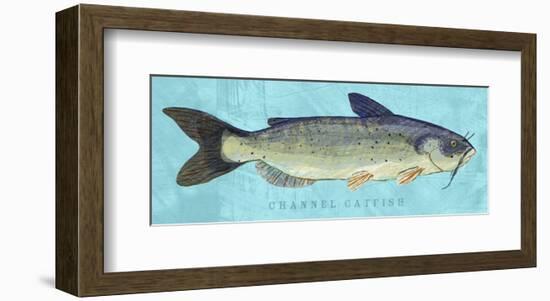 Channel Catfish-John W^ Golden-Framed Art Print