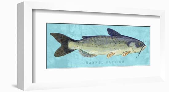 Channel Catfish-John W^ Golden-Framed Art Print