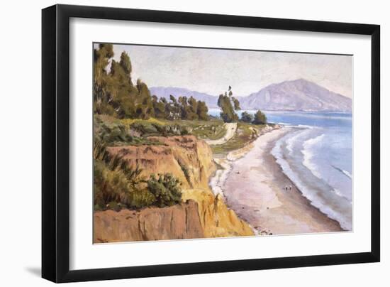 Channel Drive Montecito-Ludmilla Welch-Framed Art Print