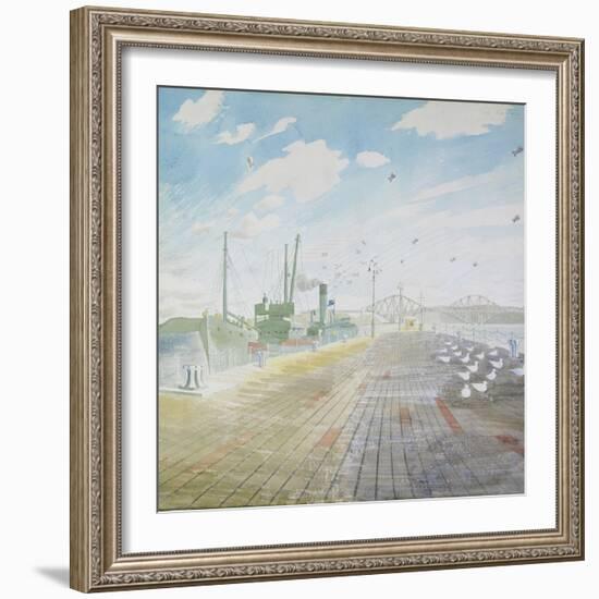 Channel Fisher (Firth of Forth), 1940-42-Eric Ravilious-Framed Giclee Print