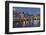 Channel Houses Damrak, Steeple of 'Oude Kirk', Amsterdam, Netherlands-Rainer Mirau-Framed Photographic Print