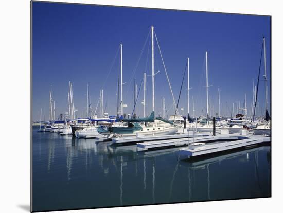 Channel Islands Marina, Oxnard, California, USA-null-Mounted Photographic Print