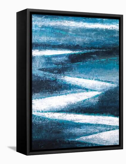 Channel-Hyunah Kim-Framed Stretched Canvas