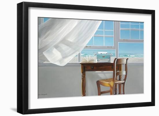 Channeling Hemingway-Karen Hollingsworth-Framed Art Print