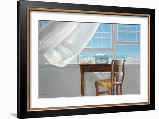 Channeling Hemingway-Karen Hollingsworth-Framed Art Print