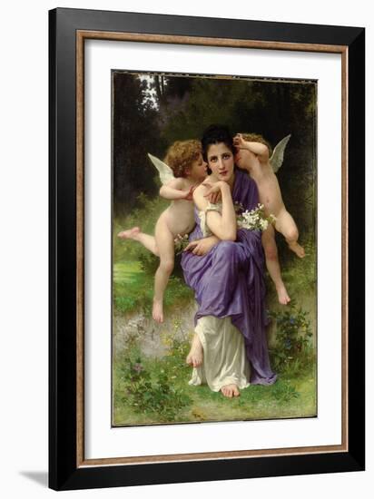 Chansons De Printemps, 1889-William Adolphe Bouguereau-Framed Giclee Print