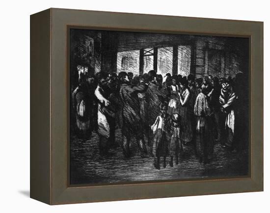 Chanteurs De Rue, C1800-1840-Theophile Steinlen-Framed Premier Image Canvas