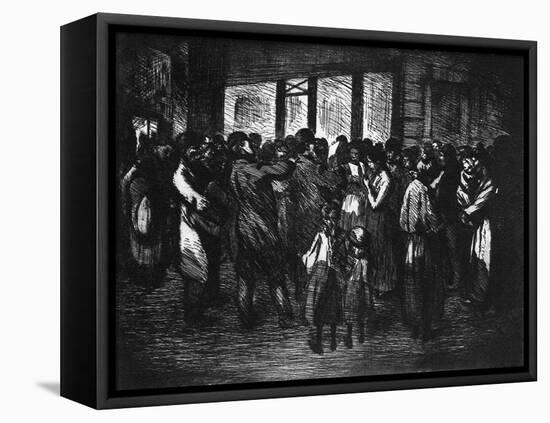 Chanteurs De Rue, C1800-1840-Theophile Steinlen-Framed Premier Image Canvas