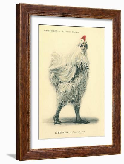 Chanticleer, Man in Chicken Suit-null-Framed Art Print