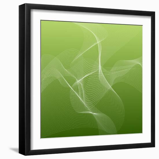 Chaos Background-AnaMarques-Framed Art Print