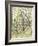 Chaos Decoratif, 1917 (Ink & W/C on Paper)-Paul Nash-Framed Giclee Print