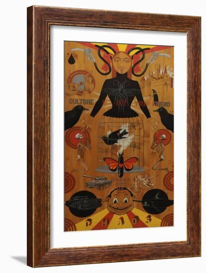 Chaos-Anthony Freda-Framed Giclee Print