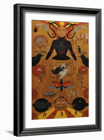 Chaos-Anthony Freda-Framed Giclee Print