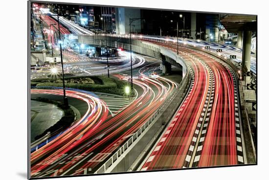 Chaotic Traffic-Koji Tajima-Mounted Art Print