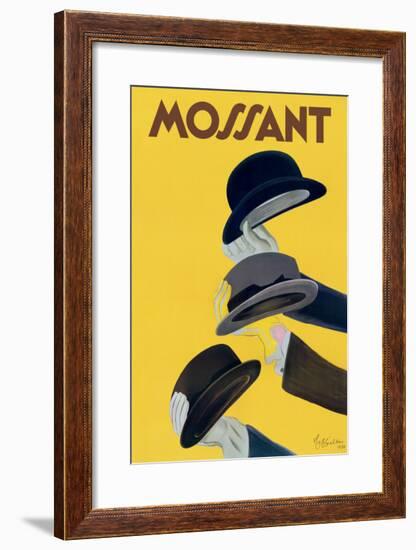 Chapeau Mossant-Leonetto Cappiello-Framed Premium Giclee Print