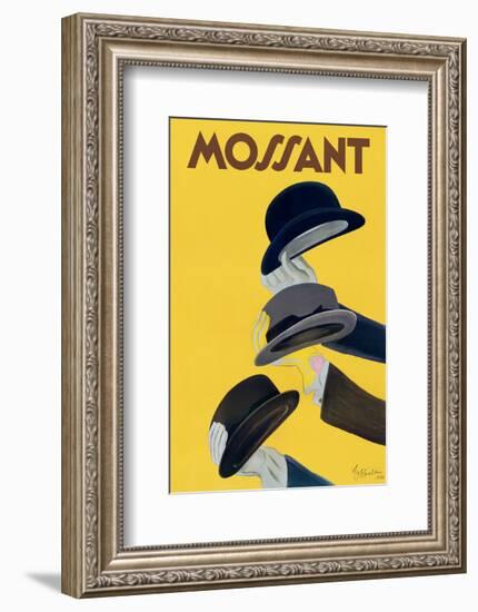 Chapeau Mossant-Leonetto Cappiello-Framed Art Print