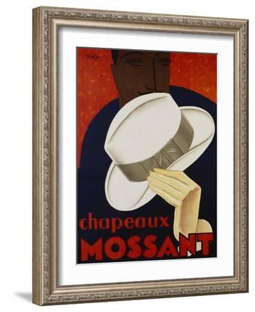 Chapeaux Mossant, 1928' Art Print - Olsky | Art.com