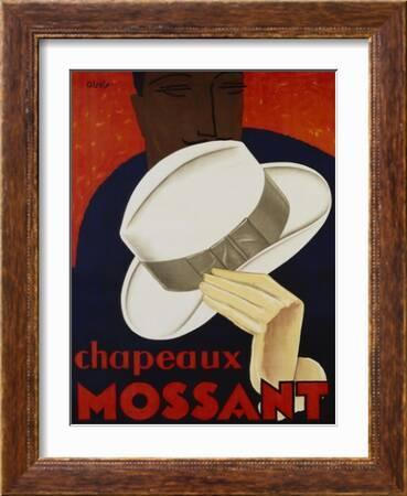 Chapeaux Mossant, 1928' Art Print - Olsky | Art.com