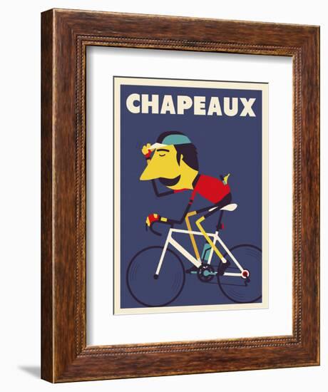 Chapeaux-Spencer Wilson-Framed Art Print