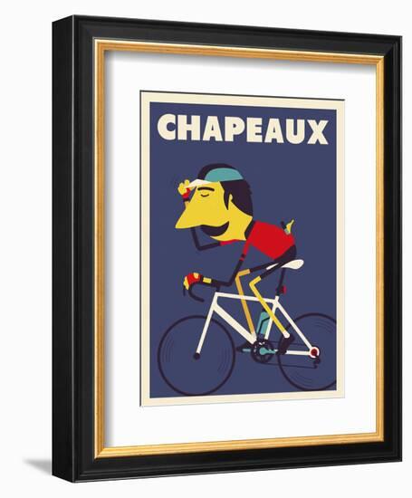 Chapeaux-Spencer Wilson-Framed Art Print