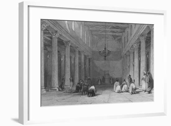 Chapel at Bethlehem-Thomas Allom-Framed Giclee Print