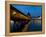 Chapel Bridge at Dusk, Lucerne, Switzerland, Europe-Charles Bowman-Framed Premier Image Canvas