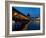 Chapel Bridge at Dusk, Lucerne, Switzerland, Europe-Charles Bowman-Framed Photographic Print