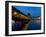 Chapel Bridge at Dusk, Lucerne, Switzerland, Europe-Charles Bowman-Framed Photographic Print