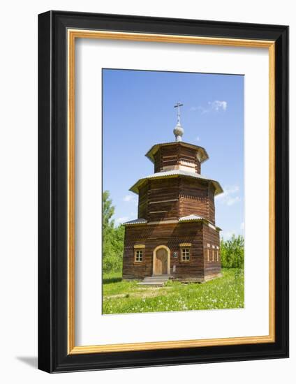 Chapel built in the 18th century, Museum of Wooden Architecture, Kostroma, Kostroma Oblast, Russia-Richard Maschmeyer-Framed Photographic Print