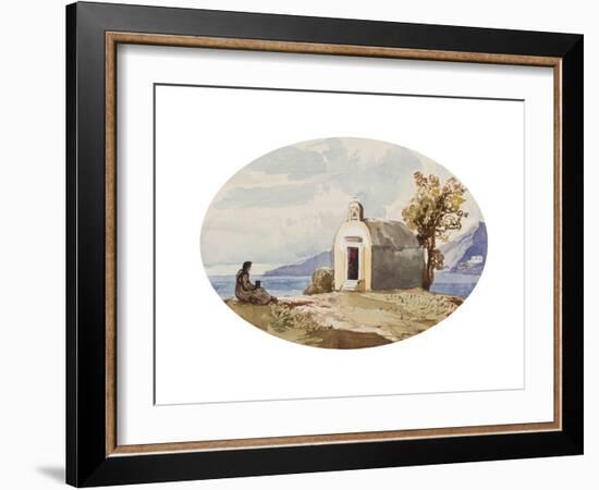 Chapel by the Sea-Giacinto Gigante-Framed Giclee Print