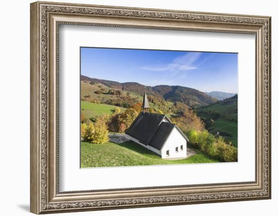 chapel close Wieden, Black Forest, Baden-Wurttemberg, Germany-Markus Lange-Framed Photographic Print