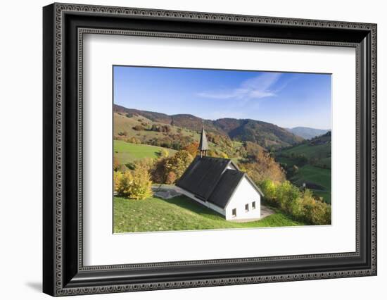 chapel close Wieden, Black Forest, Baden-Wurttemberg, Germany-Markus Lange-Framed Photographic Print