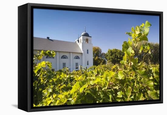 Chapel Creek Winery, El Reno, Oklahoma, USA-Walter Bibikow-Framed Premier Image Canvas