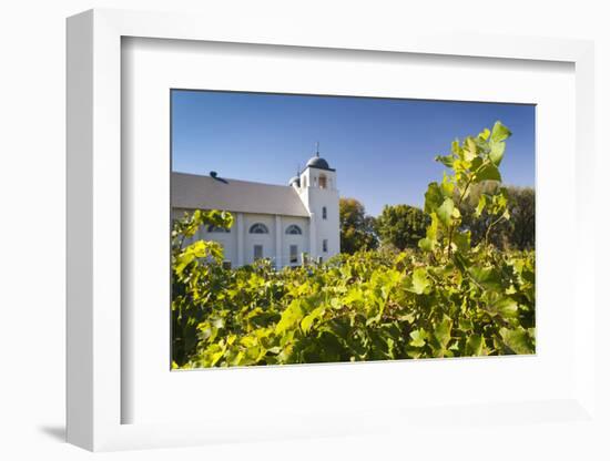 Chapel Creek Winery, El Reno, Oklahoma, USA-Walter Bibikow-Framed Photographic Print