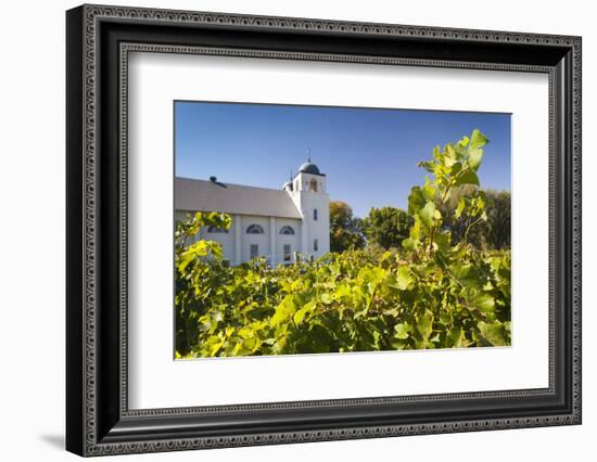 Chapel Creek Winery, El Reno, Oklahoma, USA-Walter Bibikow-Framed Photographic Print