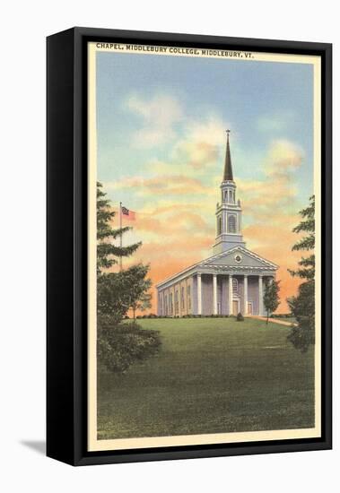 Chapel, Middlebury College, Middlebury, Vermont-null-Framed Stretched Canvas